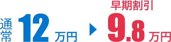 12万円から9.8万円へ